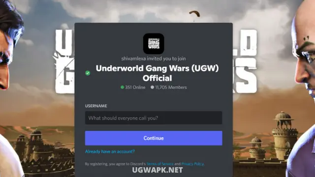 UGW Discord Server link