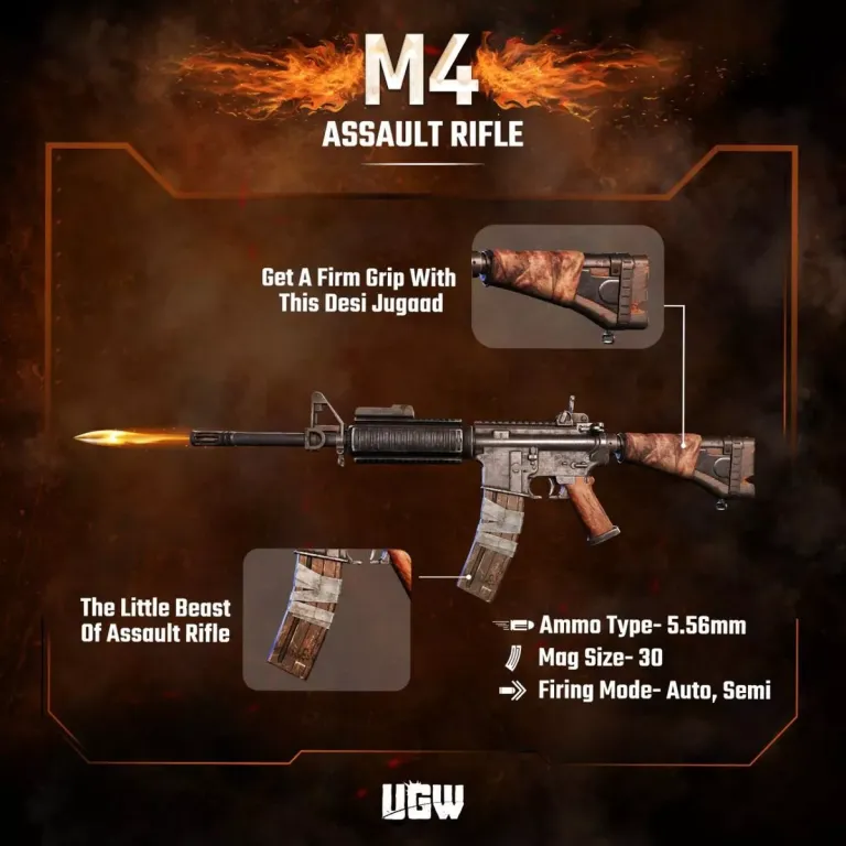 ugw m4 asault rifle